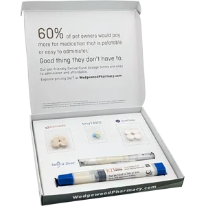 Wedgewood Pharmacy Inside packaging tray